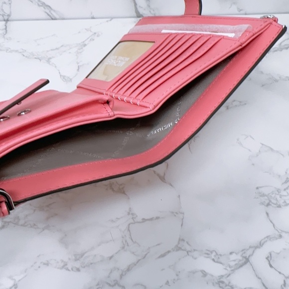 Michael Kors jet set travel large double zip wallet - Picture 10 of 10